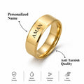 Men's Name Ring