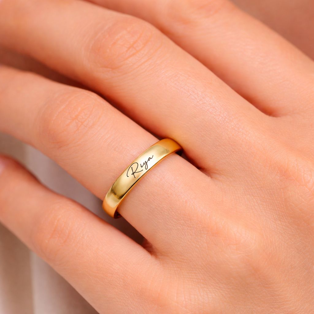 Women's Name Ring