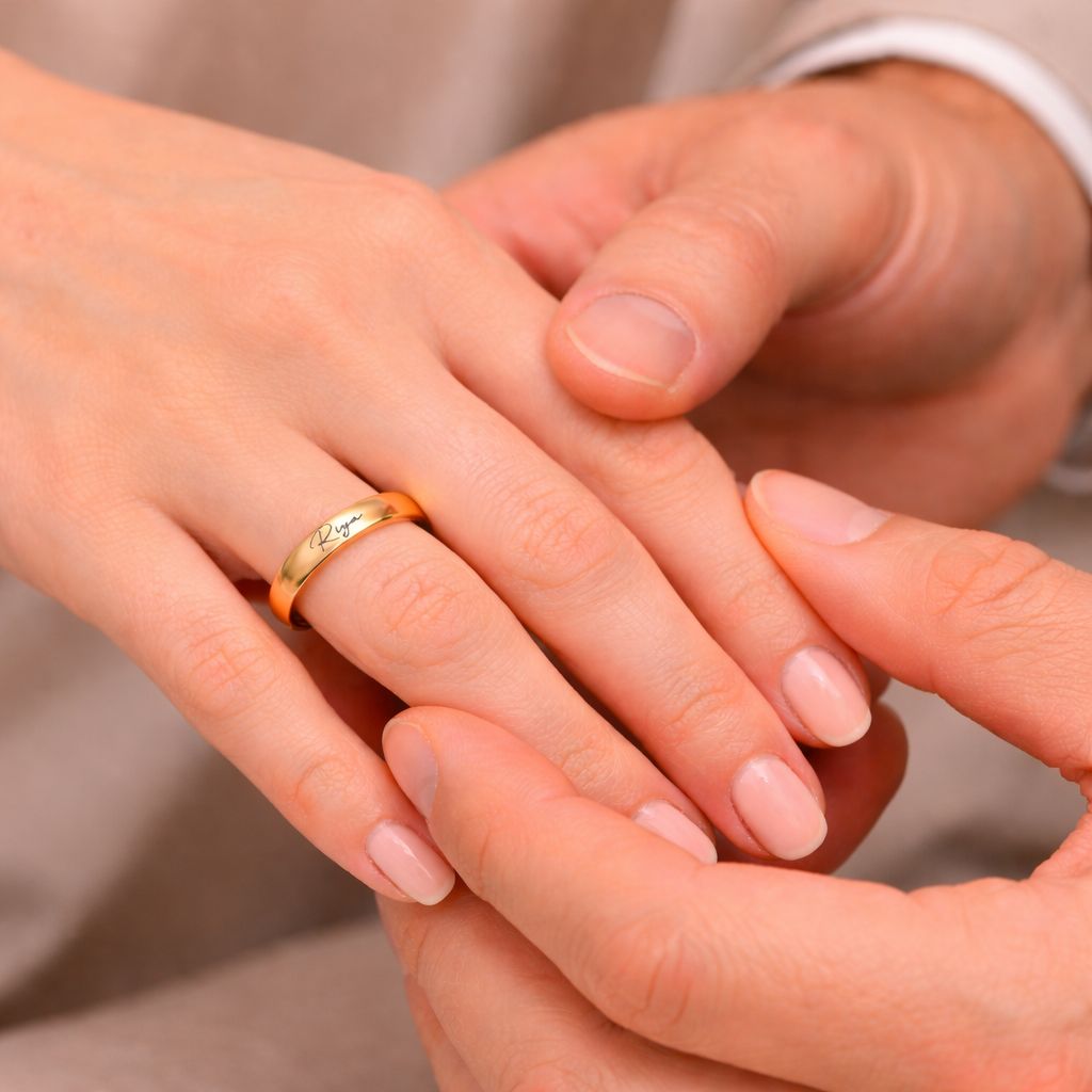 Women's Name Ring