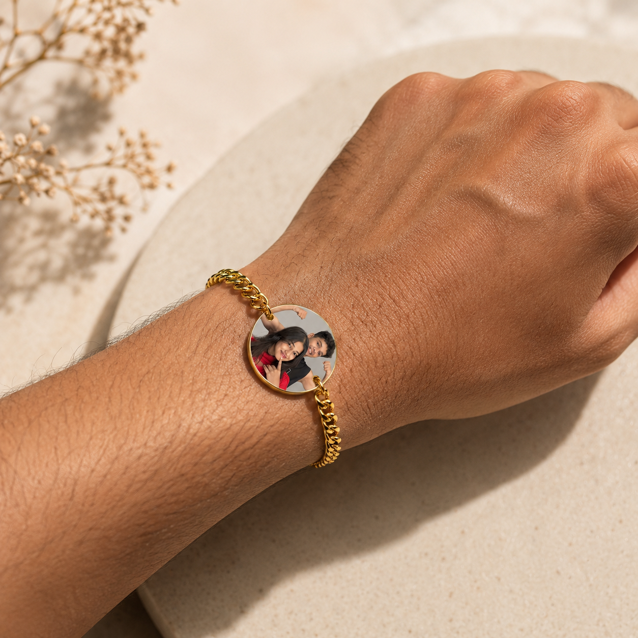 Men’s Portrait Bracelet