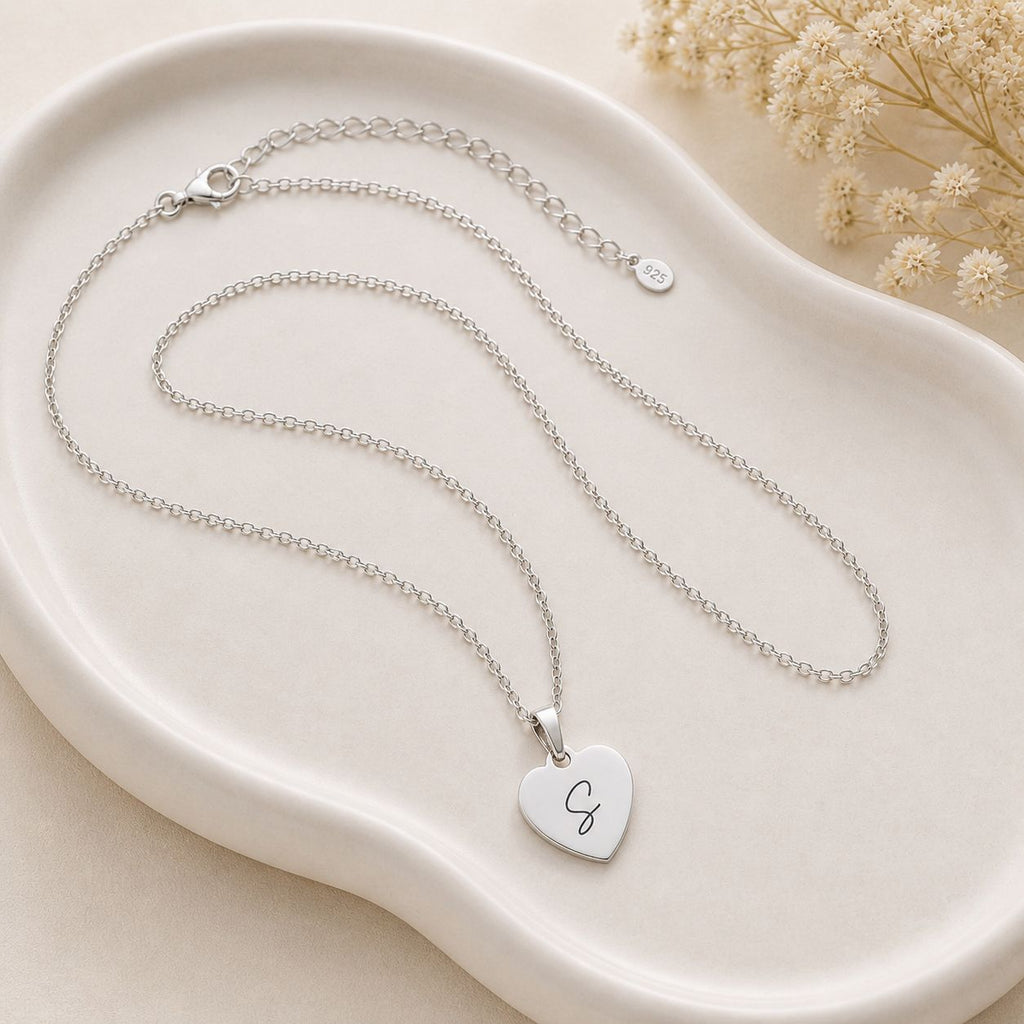 Women's Initial Heart Chain