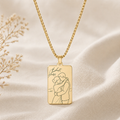 Men’s Minimal Art Chain