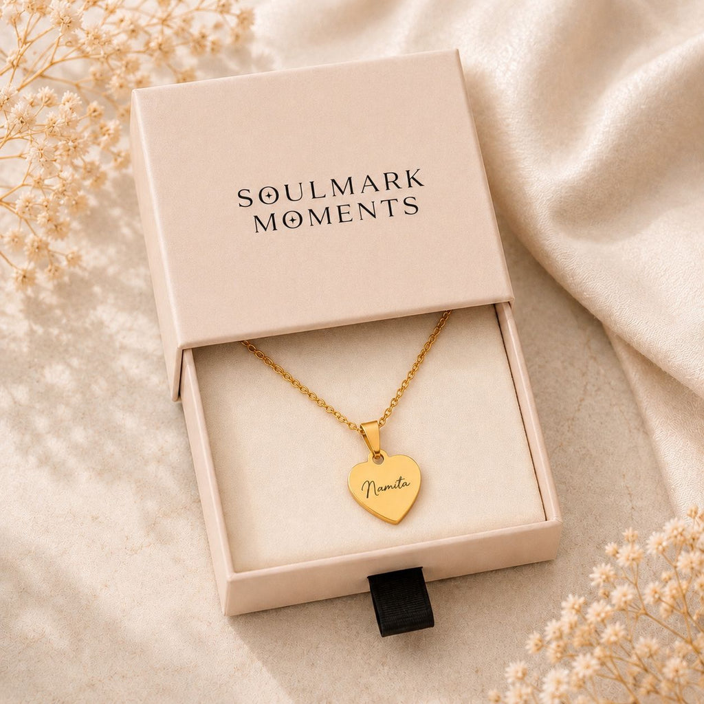 Women's Heart Name Chain