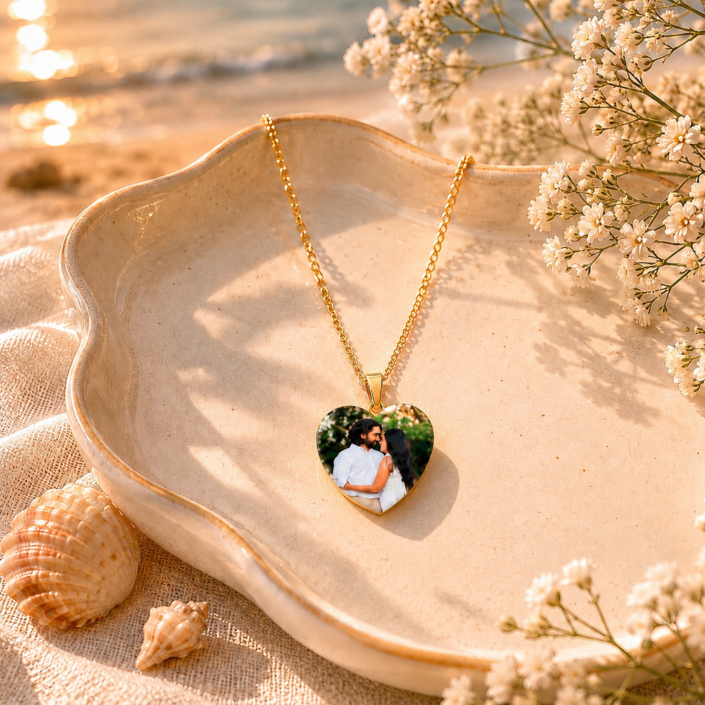 Heart Portrait Chain