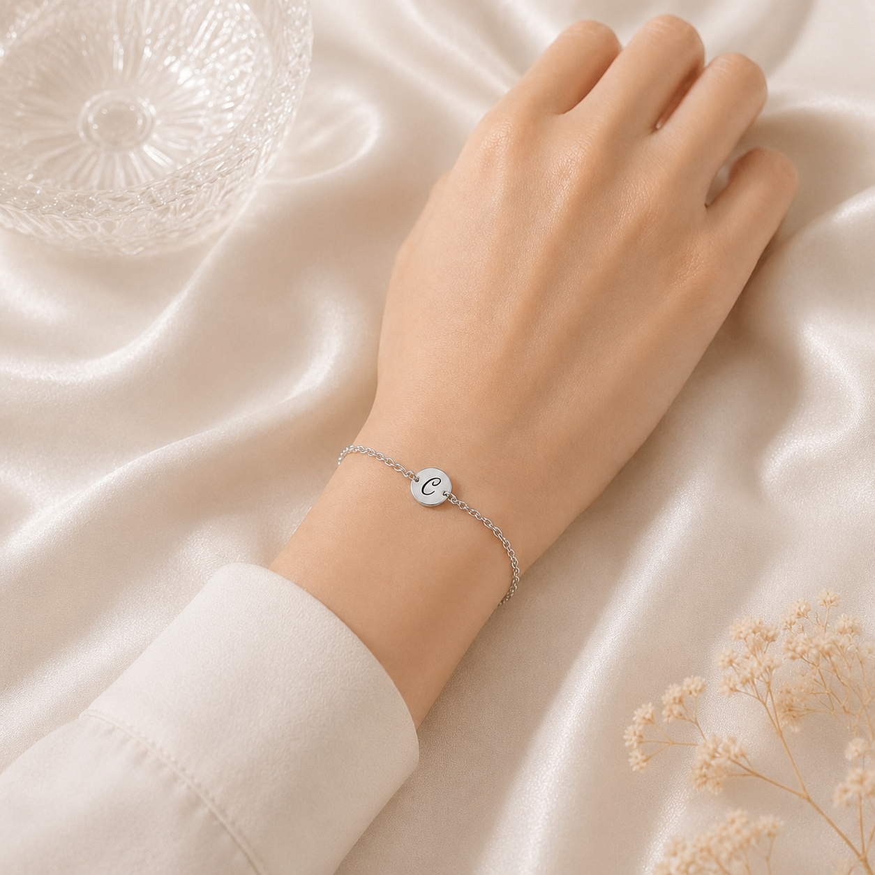 Women's Initial Bracelet