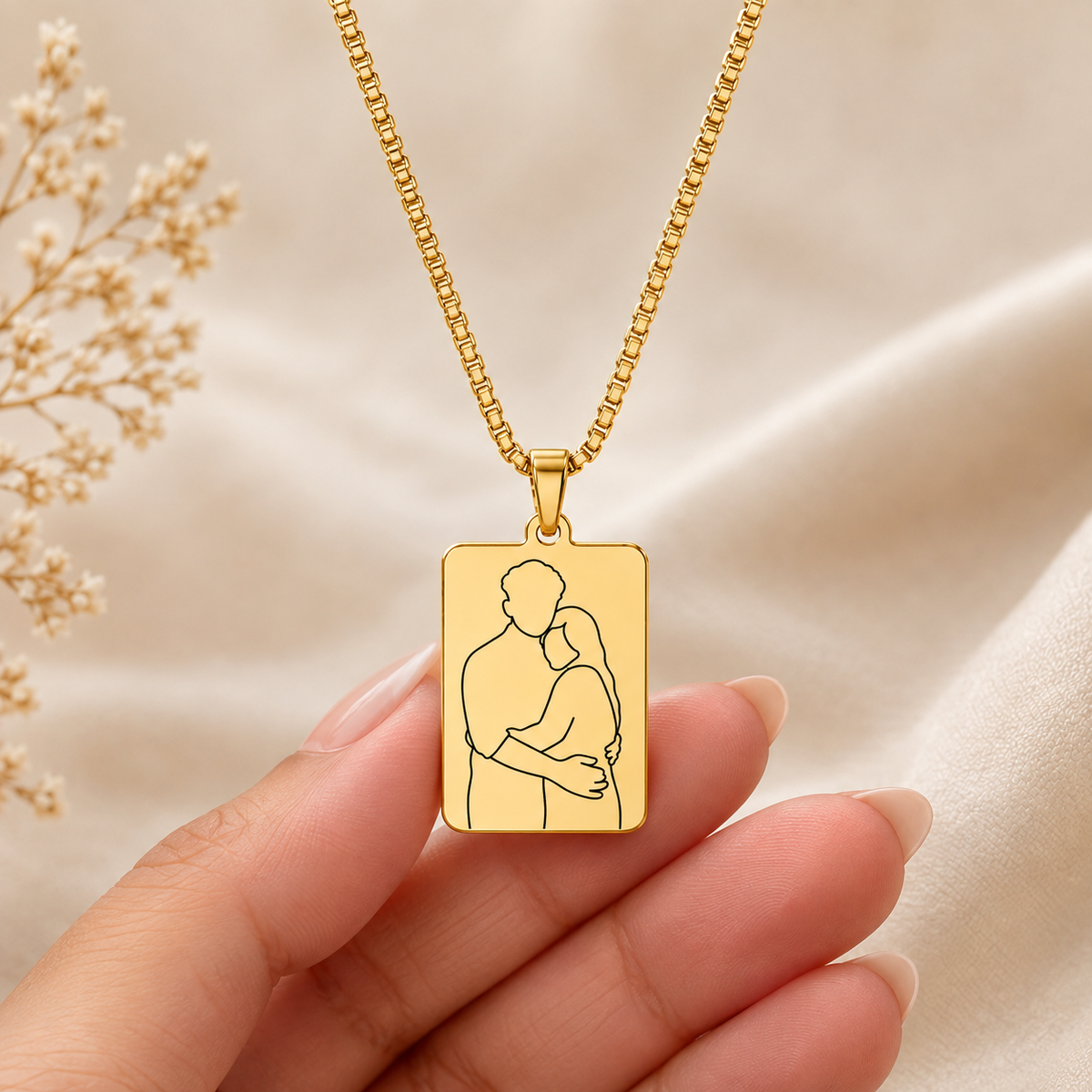 Women’s Minimal Art Chain