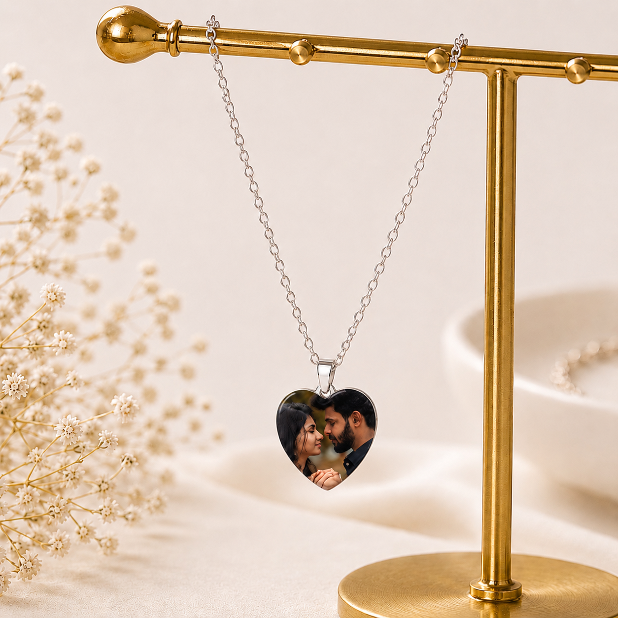 Heart Portrait Chain